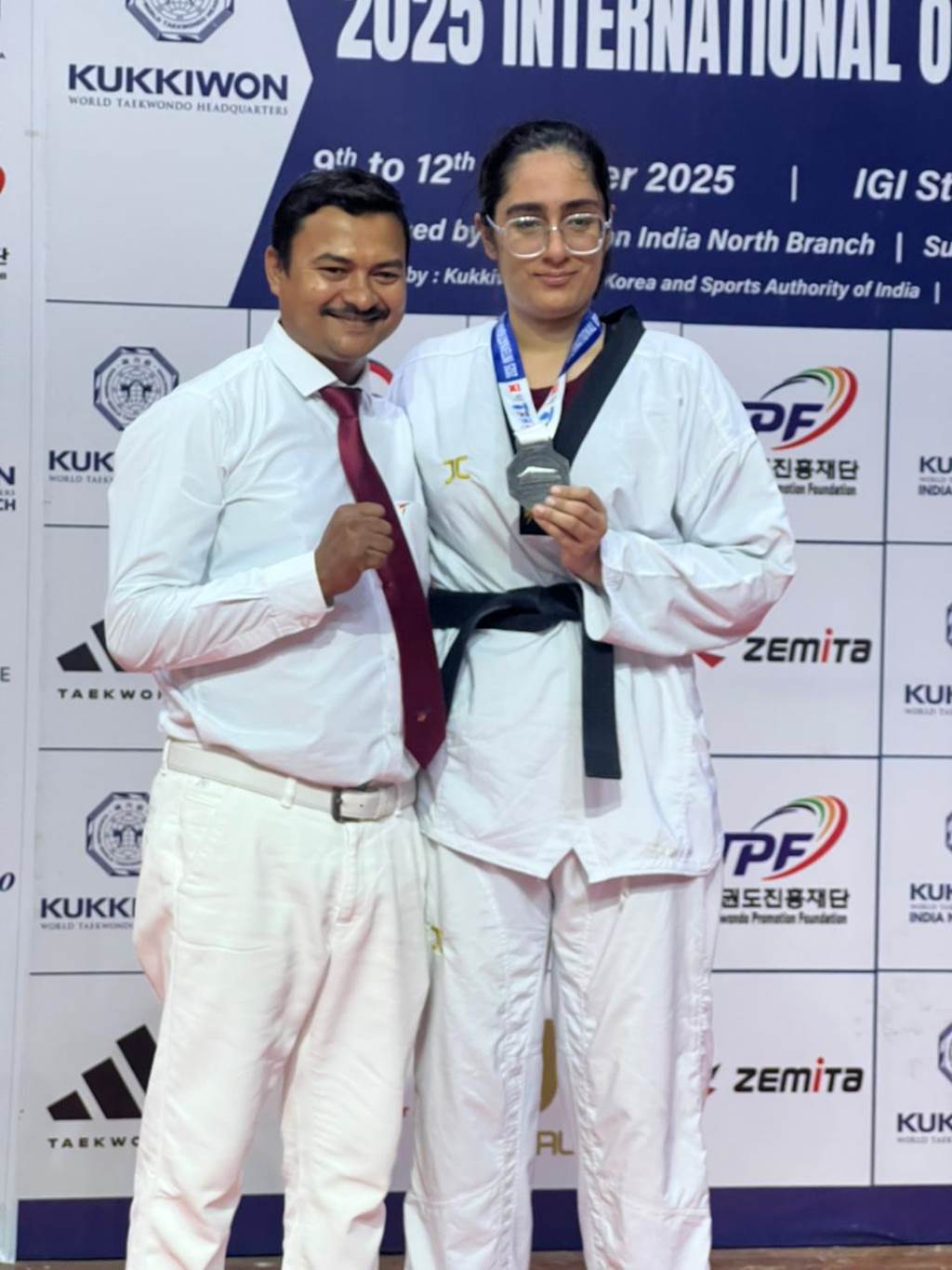 Miss Rishita Dang shines at the 2025 International Kukkiwon Cup Taekwondo Championship
